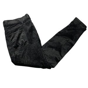 McGuire 30 Women's Black Velour‎ Skinny Pants